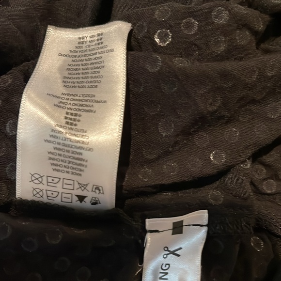 Michael Kors Black Jersey Knit Metallic Studded Sleeveless Midi Dress XS - Picture 5 of 8